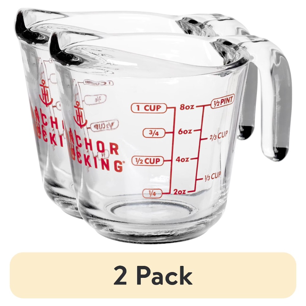 ชุดถ้วยตวงแก้ว 2 ชิ้น พร้อมด้า - Kitchen Baking Set บทวิจารณ์และราคา