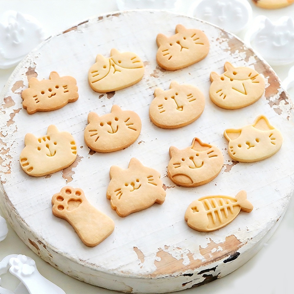 แม่พิมพ์คุกกี้รูปแมวน่ารัก DIY - Kitchen Appliances For Baking บทวิจารณ์และราคา