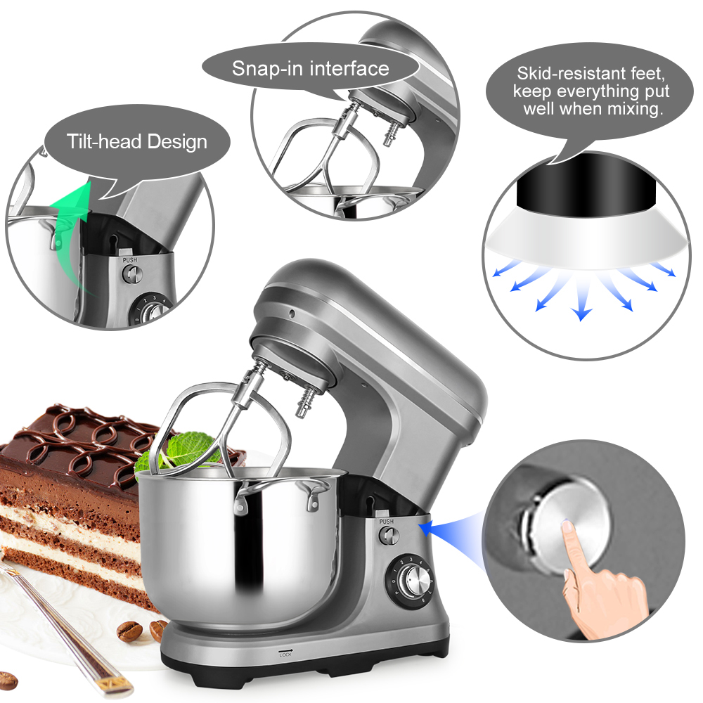 เครื่องผสมอาหารไฟฟ้าขนาดใหญ่ 1 - Kitchen Appliances For Baking บทวิจารณ์และราคา